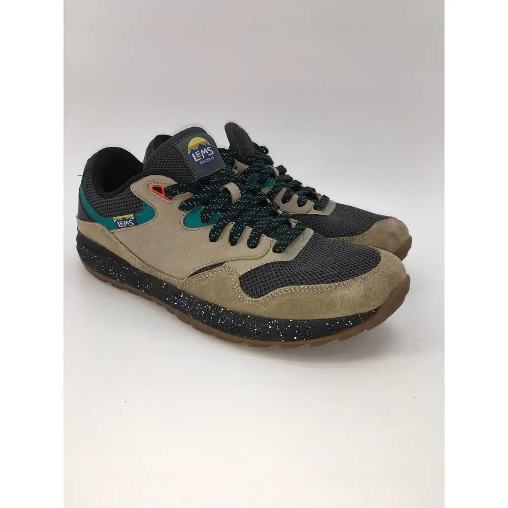 LEMS Trailhead Mens Hiking Sneaker 9 D Desert Khaki Outdoor Minimalist READ - Picture 12 of 12